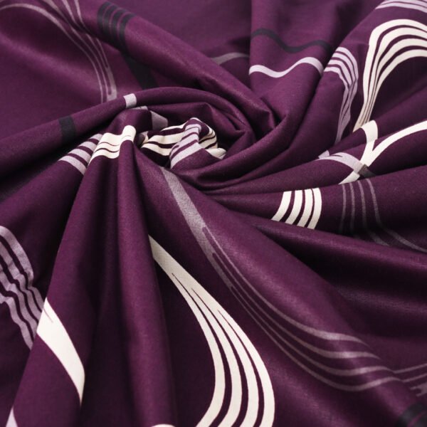 Solace Queen Size Bed Sheet Set - Image 5